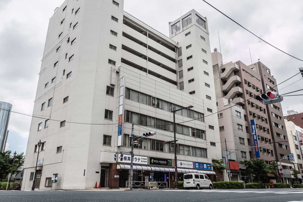 ストアポリゴンズのある花川戸ビル外観